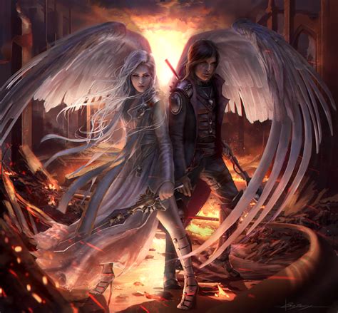 Darius And Zayel Fantasy Art Couples Fantasy Art Angels Fantasy Couples