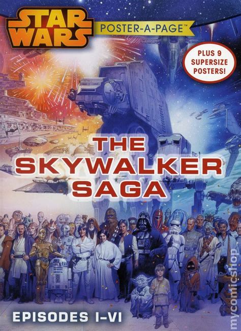 Star Wars Episodes I Vi The Skywalker Saga Poster A Page Sc 2015