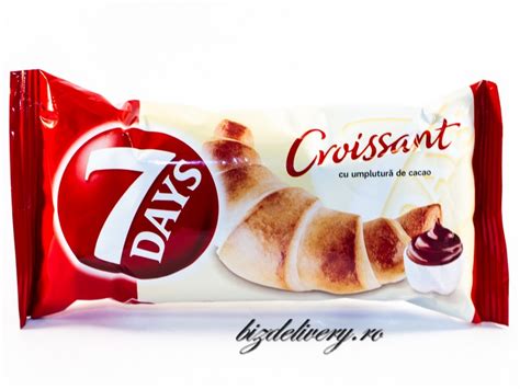 7days croissant choco κακάο /20 60g. 7 DAY'S CROISSANT CACAO 65G