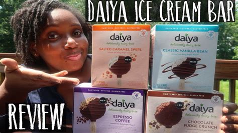 New Daiya Vegan Ice Cream Bar Taste Test Review All Flavors