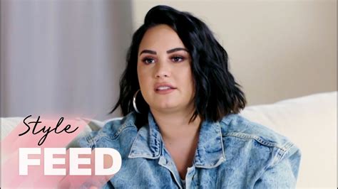 Demi Lovato Opens Up About Embracing Body Positivity For Real Et Style Feed Gentnews