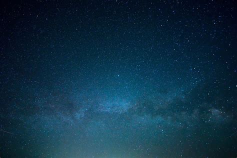 Blue Night Sky Filled With Stars Image Free Stock Photo Public