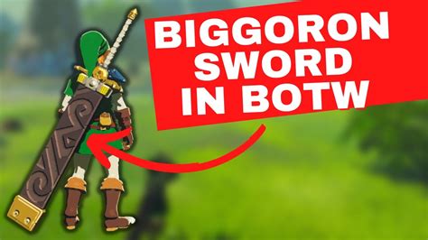 How To Get Biggoron Sword In Breath Of The Wild Youtube