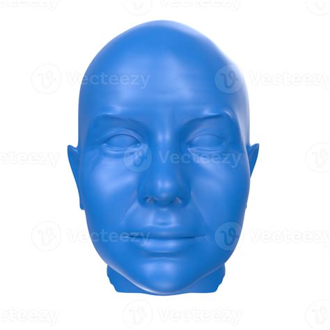 Free 3d Rendering Of Human Bust 17778154 Png With Transparent Background