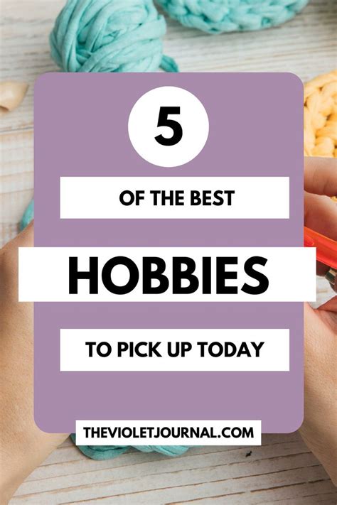 5 Best Hobbies To Pick Up Today Video Hobbies To Pick Up Fun