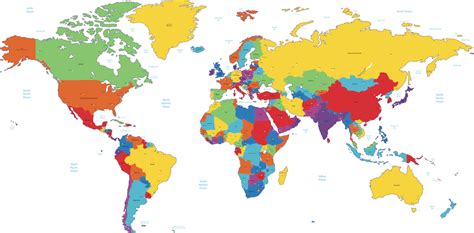Mapa Del Mundo Mapa Polityczna Mapamundi Png Clipart
