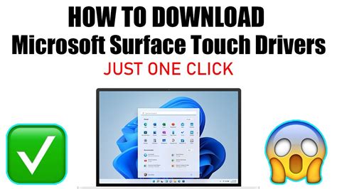 How To Download Surface Touchscreen Drivers Microsoft Surface