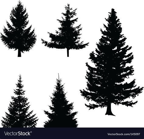 Christmas tree Royalty Free Vector Image - VectorStock