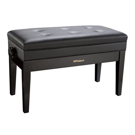 Roland Rpb D400pe Double Piano Bench Polished Ebony Gear4music