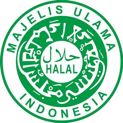 Logo Halal Mui Terbaru (500x500), Png Download