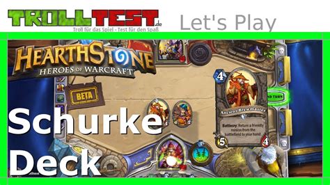 What to do if you cannot use, edit, or delete a hearthstone deck. Hearthstone (Beta/Deutsch): Schurken Deck "Glorious ...