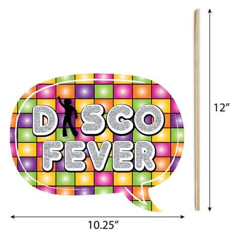 Big Dot Of Happiness 70s Disco 1970s Disco Fever Party Photo Booth