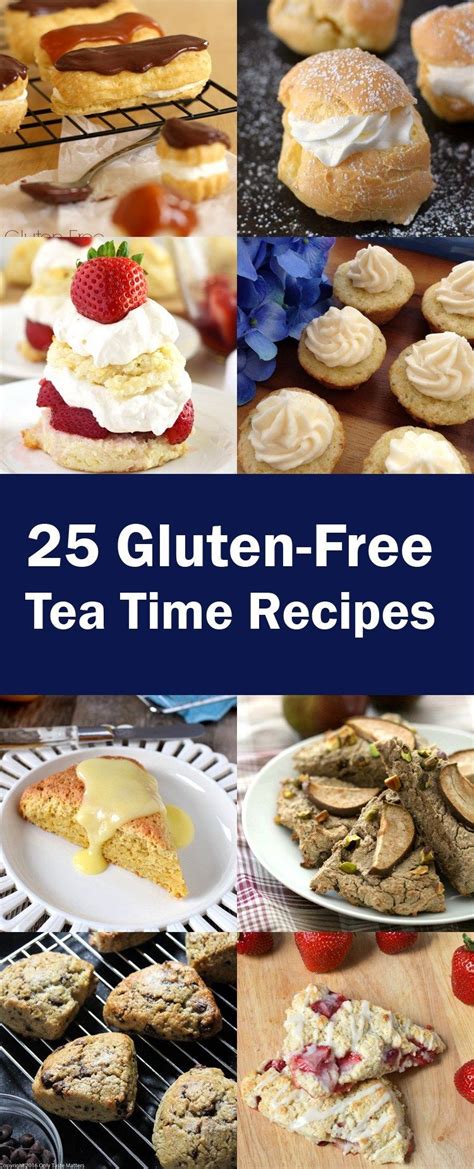 Eat away your concern and order your favourite food now! 25 Gluten-Free Tea Time Recipes | Tea time food, Gluten ...