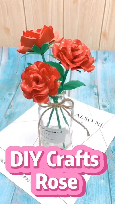 😍beautiful And Easy Diy Rose Crafts For Kids Mothers Day An Immersive