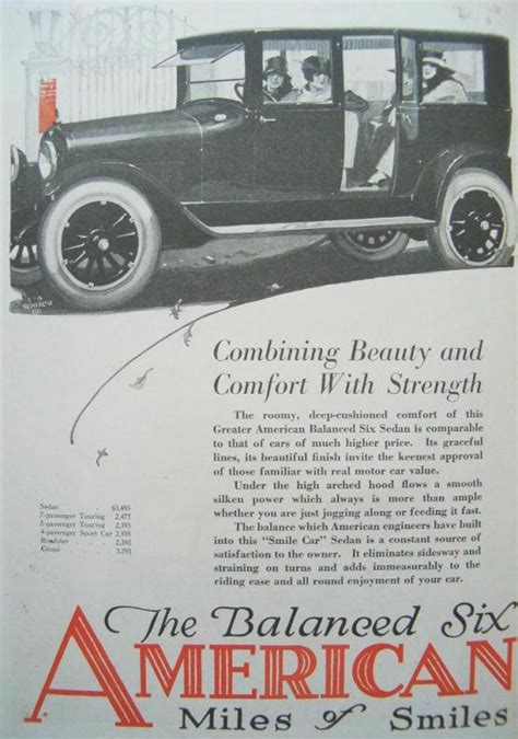 American Advertisement 1921 Category1921 Automobiles Wikimedia