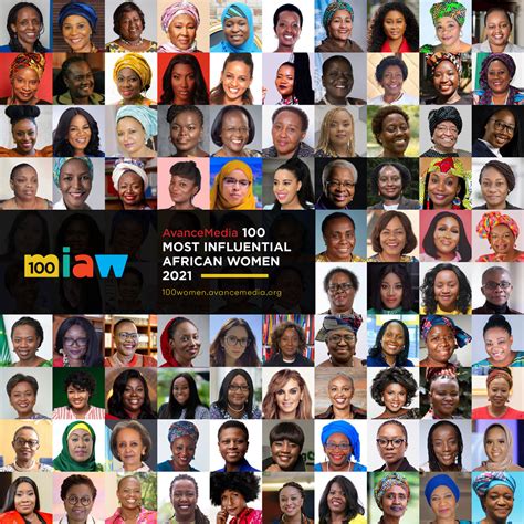 avance media avance media announces 2021 100 most influential african women list