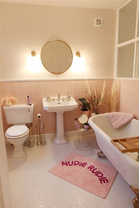 Pink Bathroom Renovation Sophie Hannah