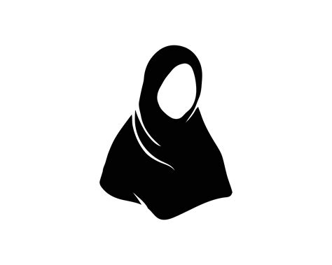 Download Hijab Black Templates Vector Art Choose From Over A Million