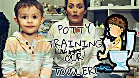 Potty Training Our 2 Year Old Toddler Day 1 How To Potty Train Baby