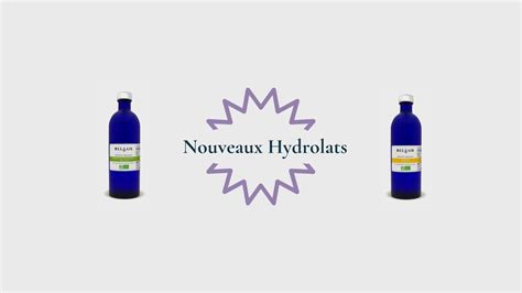 Hydrolat De Verveine Odorante Bio Français Et Hydrolat De Bleuet Bio