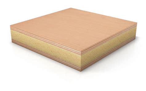 Decorative Sandwich Panel Isomar Nord Compensati Foam Wood
