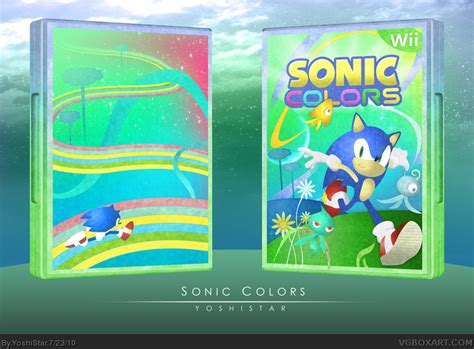 Sonic Colors Wii Box Art Cover By Yoshistar