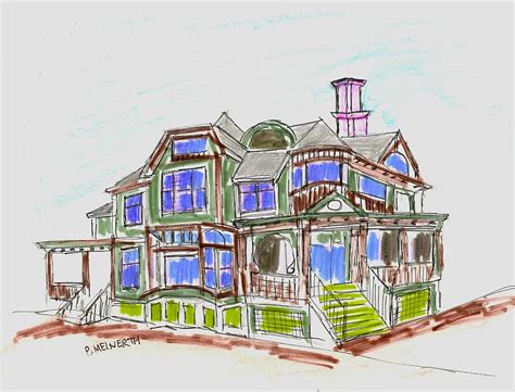 Rough Sketch Simon Benson Home Drawing By Paul Meinerth Fine Art America