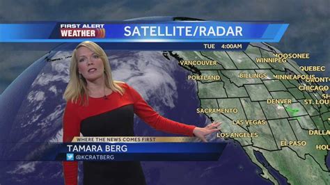 Tamara Bergs Tuesday Norcal Weather Forecast