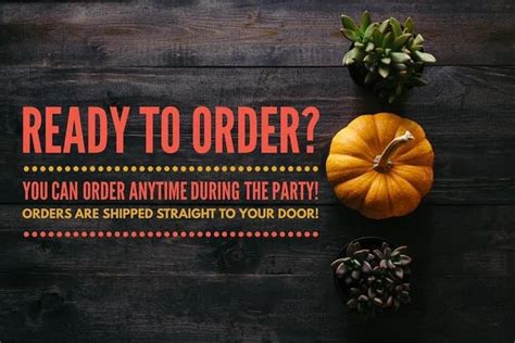 Ready To Order Fall Party Themes Thanksgiving Color Pampered Chef Party