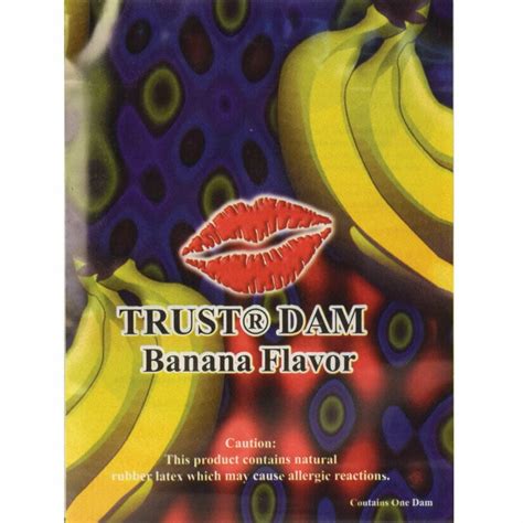 Trustex Dental Dam Flavored Condoms For Oral Sex Latex Sheet Film Cover