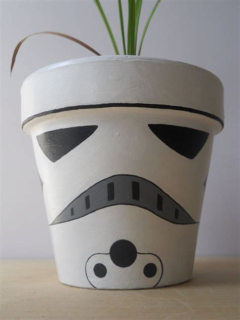 Order flowers online from interflora. Painted Flower Pots | Stormtrooper Star Wars painted ...