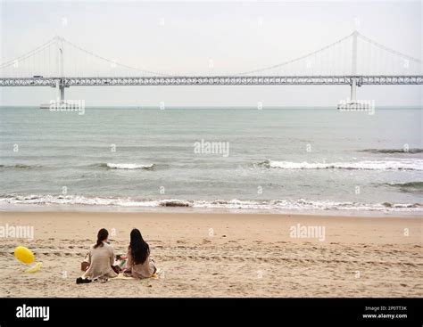 Busan South Korea May 2019 Gwangandaegyo Or Diamond Bridge