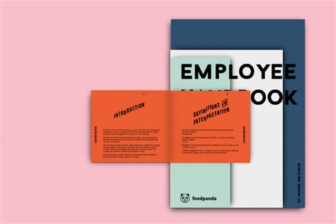 An employee handbook is a critical document for setting clear expectations for new employees among other things, your employee handbook should cover everything from dress code and. Employee Handbook on Behance
