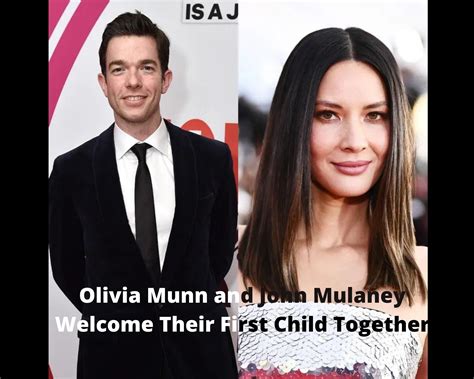 Olivia Munn And John Mulaney Welcome Their First Child Together Green