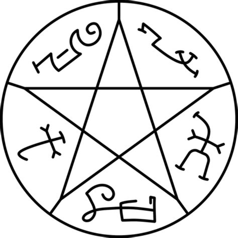 Download Hd Angel Banishing Sigil Supernatural Symbols Devils Trap