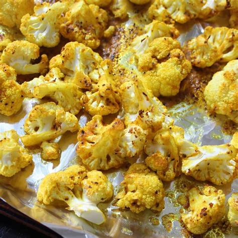 Easy Sheet Pan Roasted Cauliflower With Curry Recipe Allrecipes