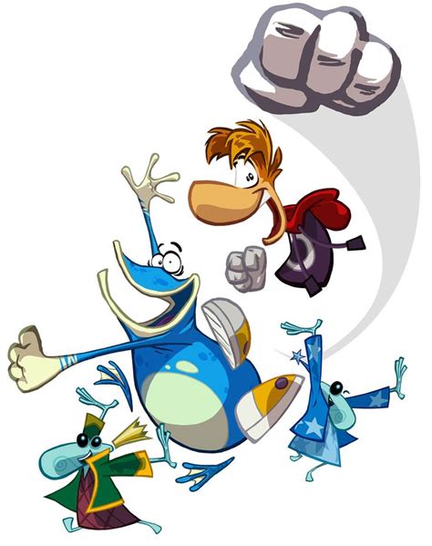 Cover Artwork Characters And Art Rayman Origins Rayman Origins
