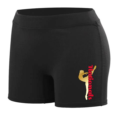 Nationals Spandex Shorts Glitz And Glam Creations Store
