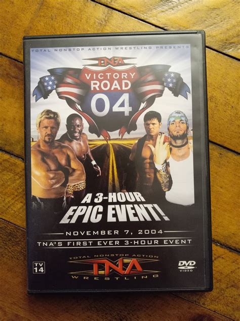 Tna Wrestling Victory Road Dvd Etsy