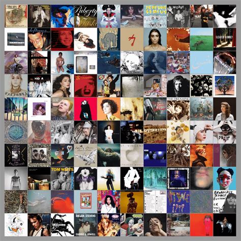 My Top 100 Favorite Albums Topster