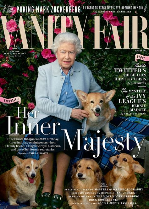 See Queen Elizabeth Ii Pose With Her Corgis And Dorgis For Vanity Fai