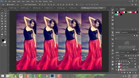 Photoshop Locking The Layer Youtube