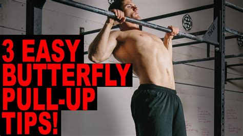 How To Do Butterfly Pull Ups Wodprep Progression Youtube