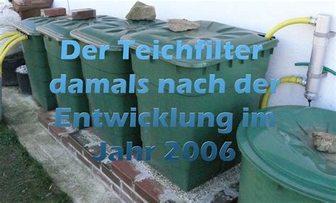 Ausserdem sind die fertigen teichfilter meistens viel zu klein. Teichfilter selber bauen gegen Algen und grünes Wasser ...