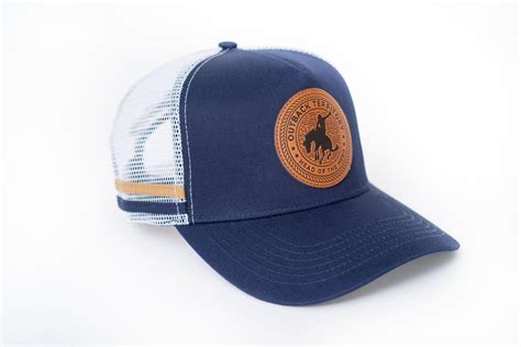 Navy And Tan Truckers Hat Outback Territory