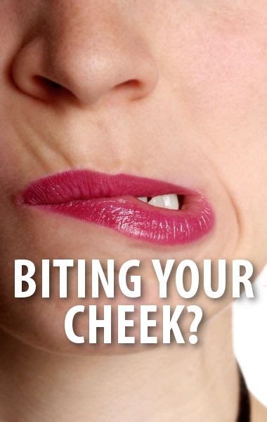 27 Best Cheek Biting Images On Pinterest Dental Oral Health And
