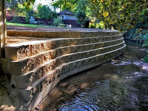 Uk Retaining Wall Projects Terraforce Hollowcore Blocks And Steps