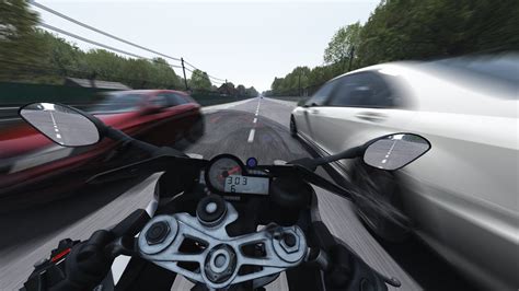 Assetto Corsa 300km H Motorcycle On The Streets Of Le Mans POV YouTube