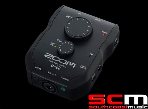 Zoom U 22 Handy Portable Usb Recorder Audio Interface 2 Inputs South