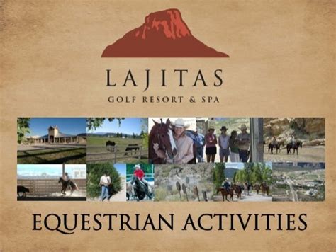 Equestrian Activities Lajitas Golf Resort And Spa